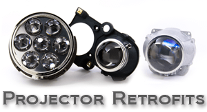 HID Projector Retrofit Headlight Service & Retrofit Packages 